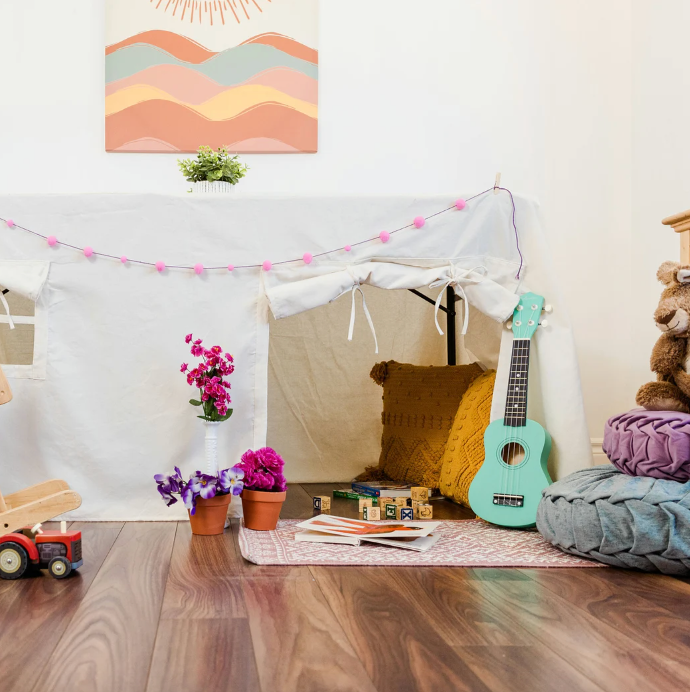 Pillow Fort Co. Tablecloth Playfort