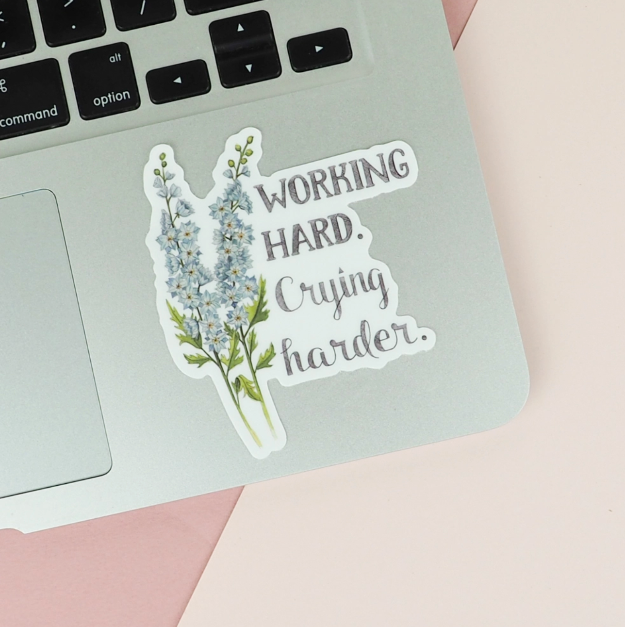 Naughty Floral Vinyl Stickers